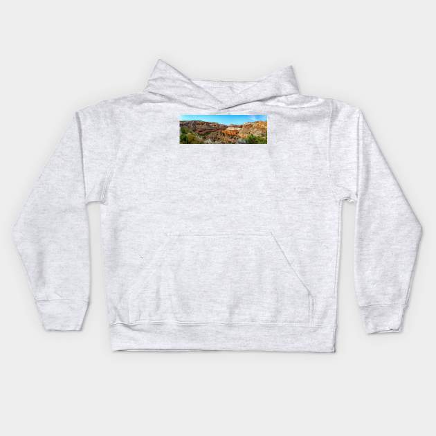 Utah State Route 12 Scenic Drive Kids Hoodie by Gestalt Imagery